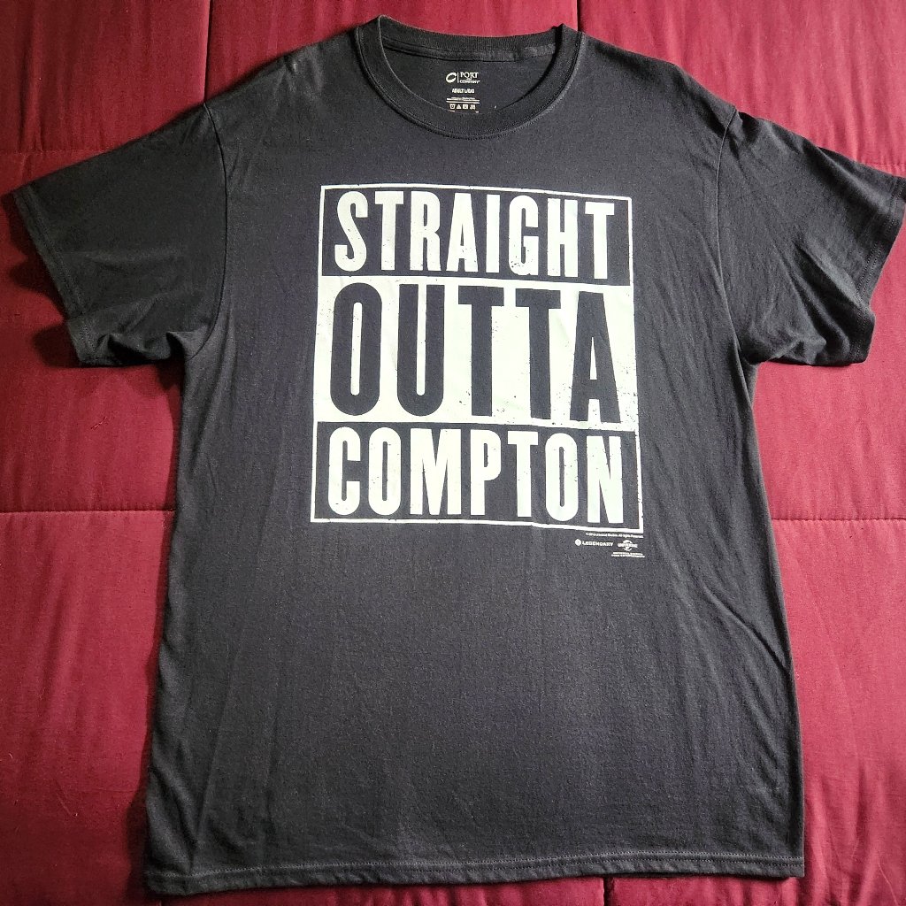 Straight Outta Compton Mens L Shirt